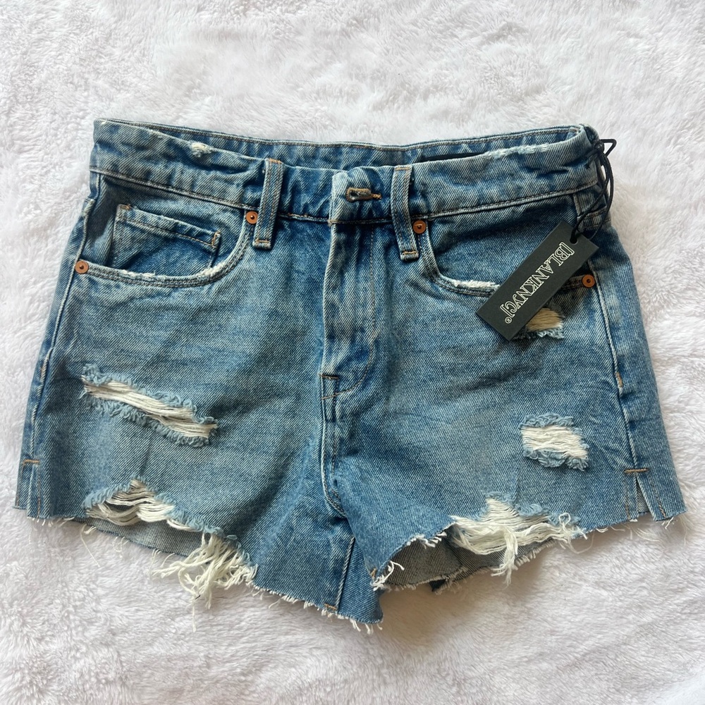 Blank NYC, The Barrow, Never Worn, Cut-Off Denim Shorts, Size 26 with Tag